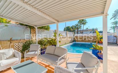 Terrace of House or chalet for sale in Sant Joan d'Alacant  with Air Conditioner, Heating and Private garden