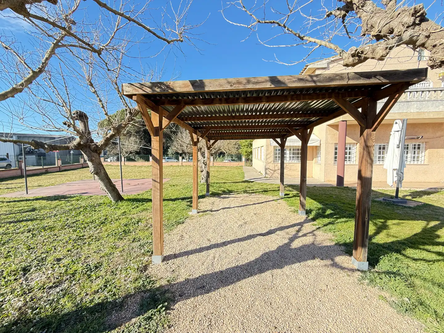 Terrassa de Local de lloguer en Riudellots de la Selva amb Aire condicionat, Calefacció i Terrassa