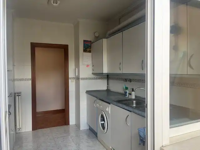 Kitchen of Flat for sale in Bilbao   with Heating, Storage room and Oven