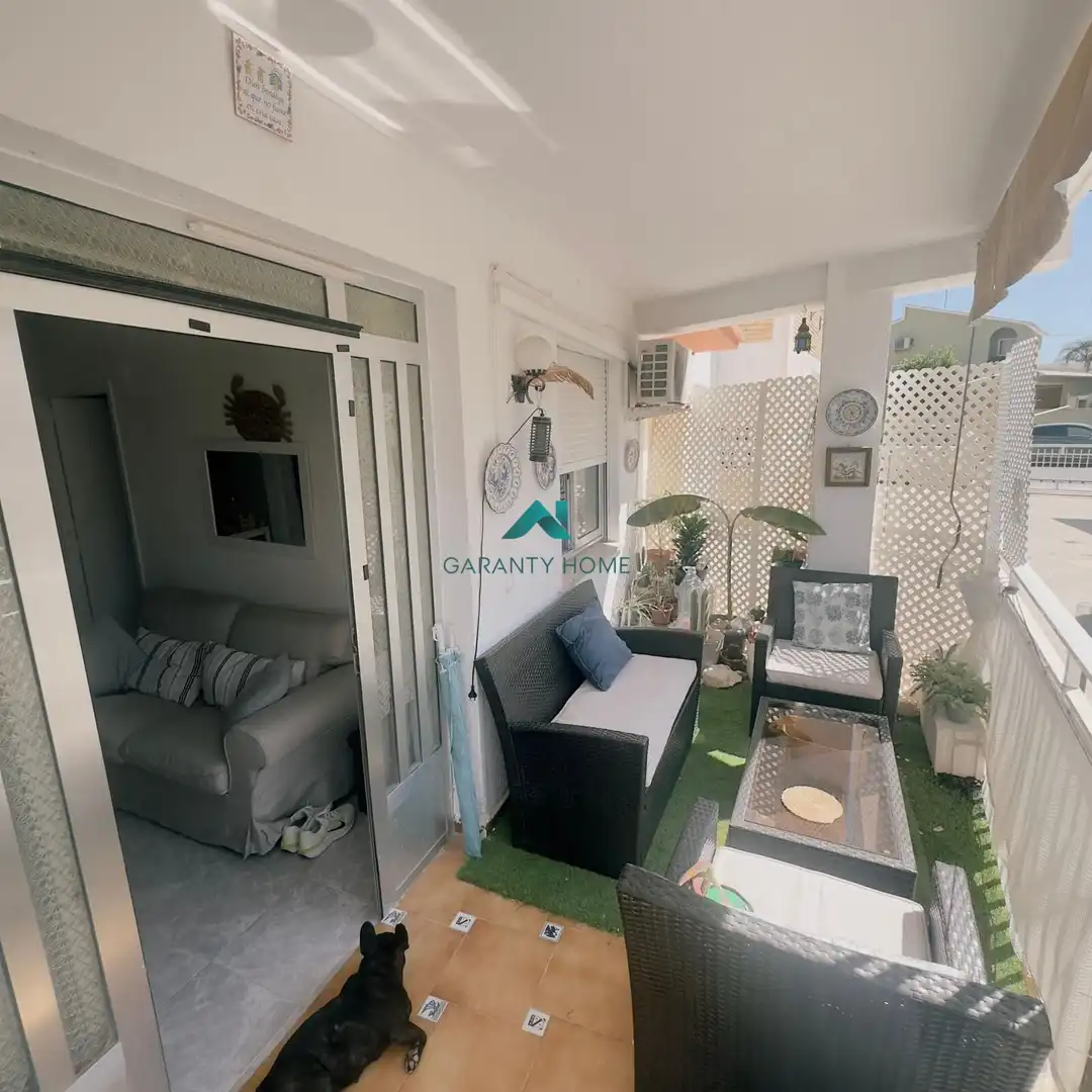 Terraza de Piso en venta en Sagunto / Sagunt con Aire acondicionado, Calefacción y Amueblado