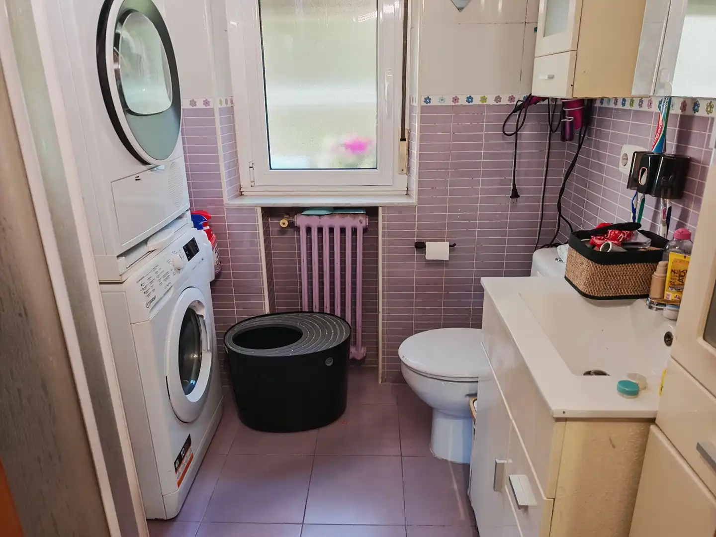 Badezimmer von Wohnung zum Verkauf in Astorga mit Heizung und Abstellraum
