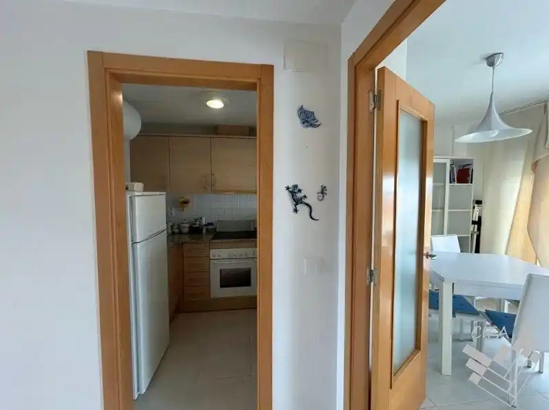 Kitchen of Flat for sale in Vinaròs  with Air Conditioner, Terrace and Furnished