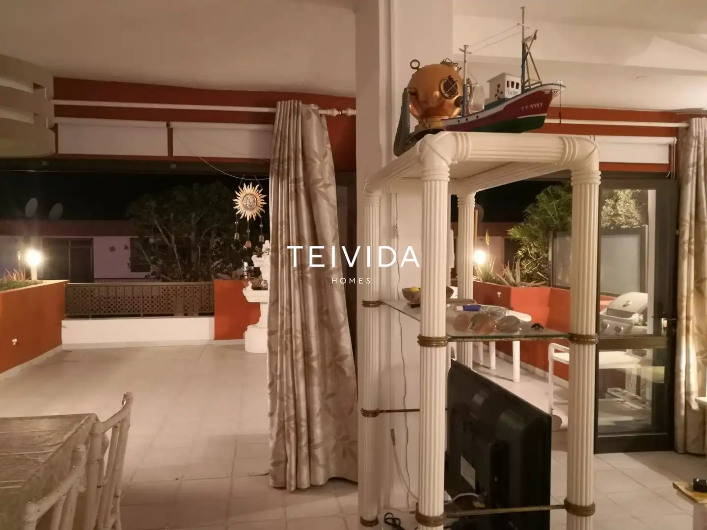 Dormitori de Casa adosada de lloguer en Santiago del Teide amb Piscina i Moblat