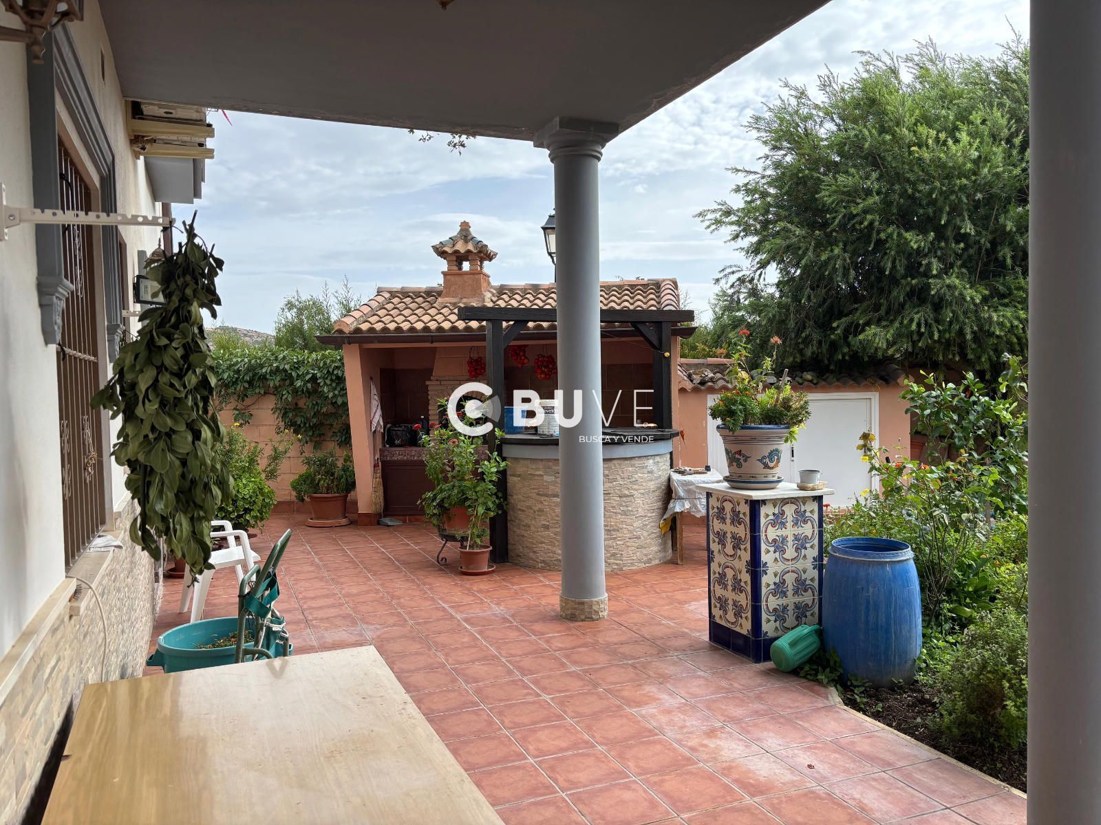 Terrassa de Casa o xalet en venda en Cuevas del Becerro amb Aire condicionat, Calefacció i Jardí privat