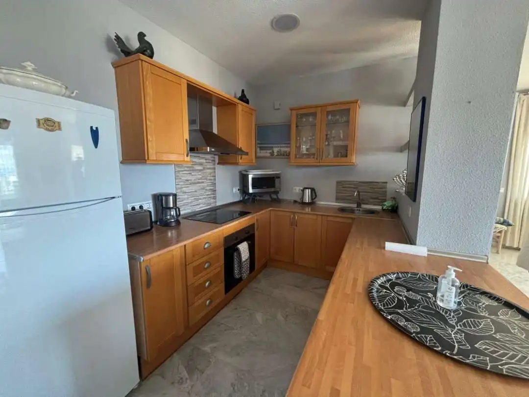 Kitchen of Flat for rent in Marbella  with Private garden and Terrace