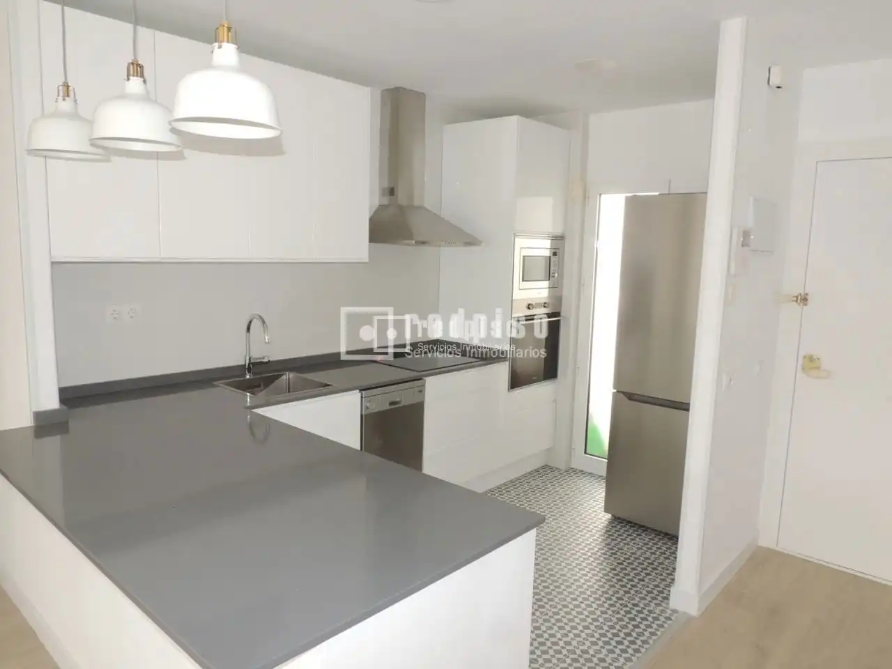 Kitchen of Attic for rent in  Madrid Capital  with Air Conditioner, Heating and Terrace