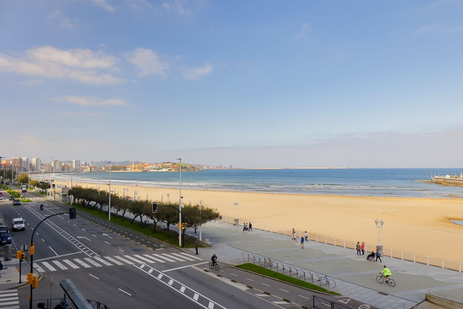 Exterior view of Flat for sale in Gijón   with Heating and Parquet flooring