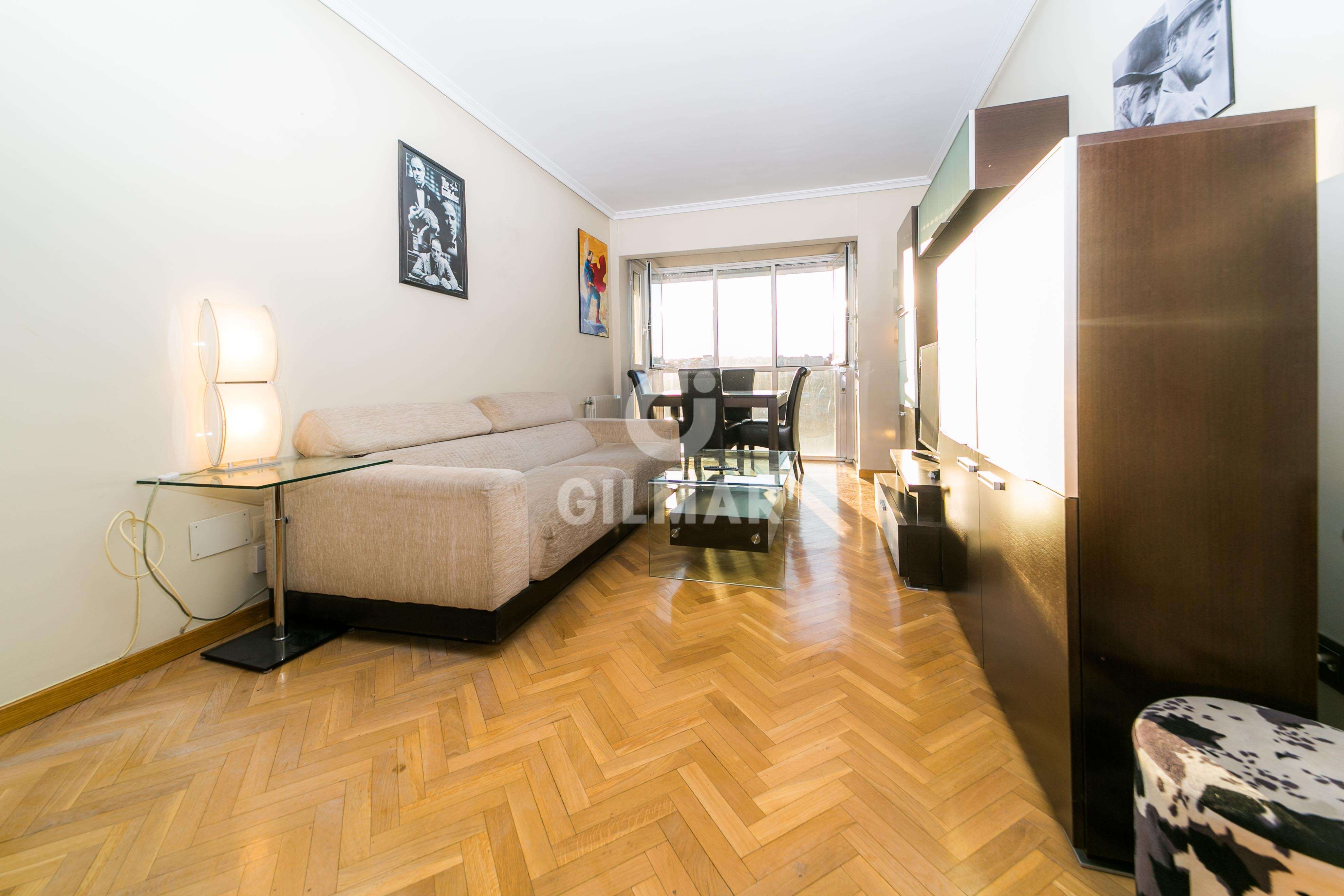 Exterior view of Flat for sale in  Madrid Capital  with Heating, Private garden and Storage room