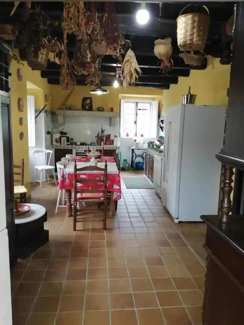 Cocina de Finca rústica en venta en Outeiro de Rei con Piscina y Amueblado