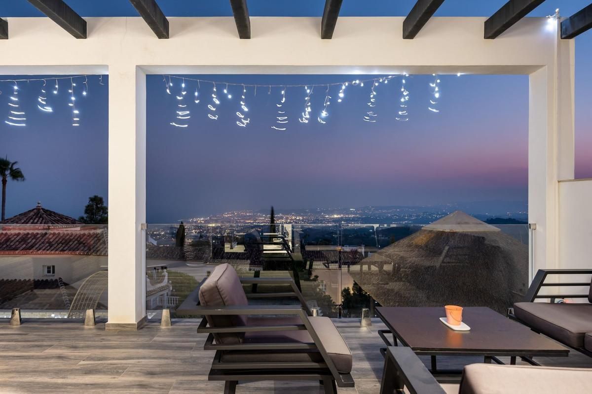 Terraza de Casa o chalet en venta en Mijas con Aire acondicionado, Jardín privado y Terraza