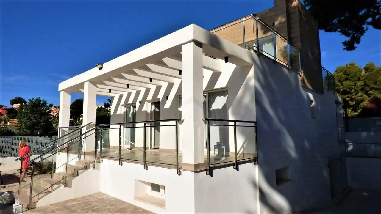 Terraza de Casa o chalet en venta en La Nucia con Aire acondicionado, Terraza y Piscina