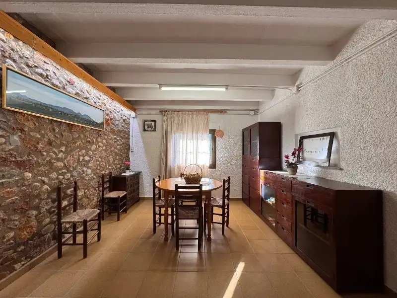 Comedor de Finca rústica en venta en Albons con Jardín privado, Terraza y Trastero