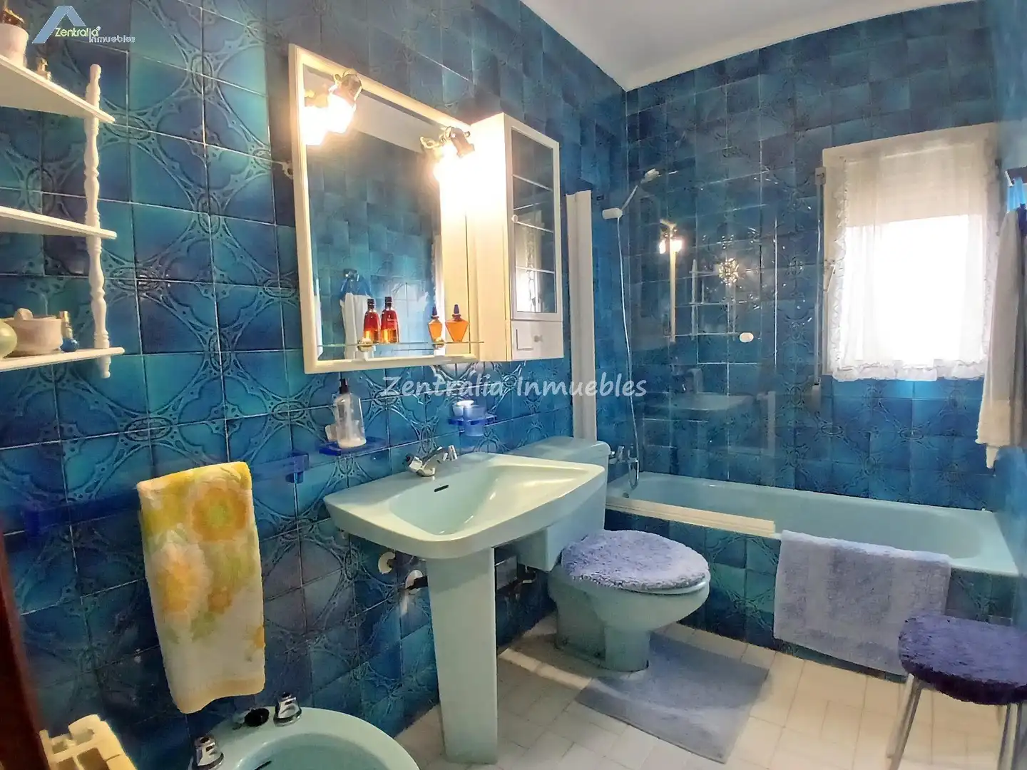 Baño de Casa o chalet en venta en Zaragoza con Aire acondicionado, Calefacción y Jardín privado