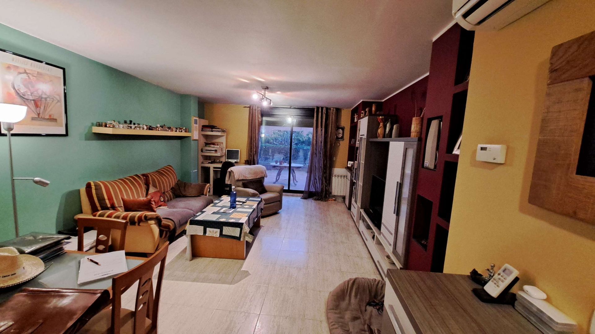 Living room of Single-family semi-detached for sale in Zuera  with Air Conditioner, Heating and Private garden