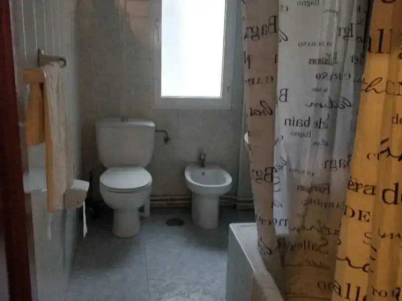 Bathroom of Flat for rent in Gijón   with Furnished