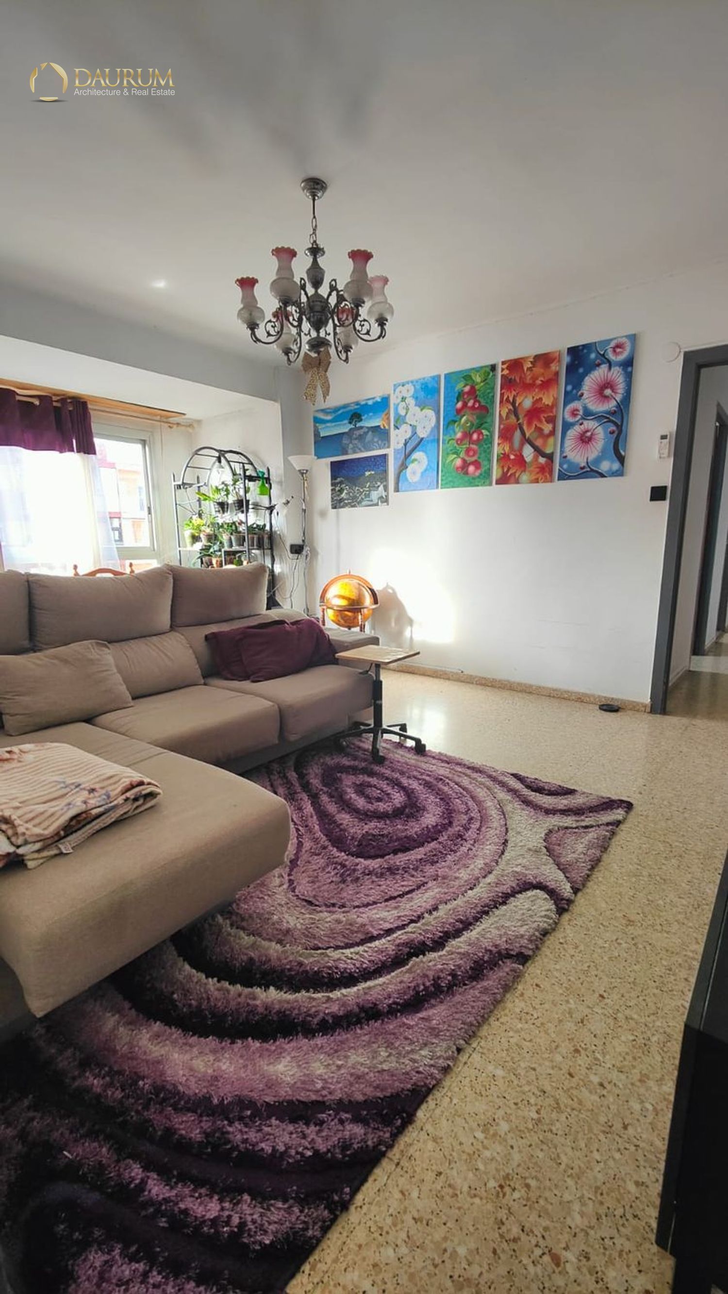 Sala d'estar de Pis en venda en La Pobla de Farnals amb Aire condicionat i Terrassa