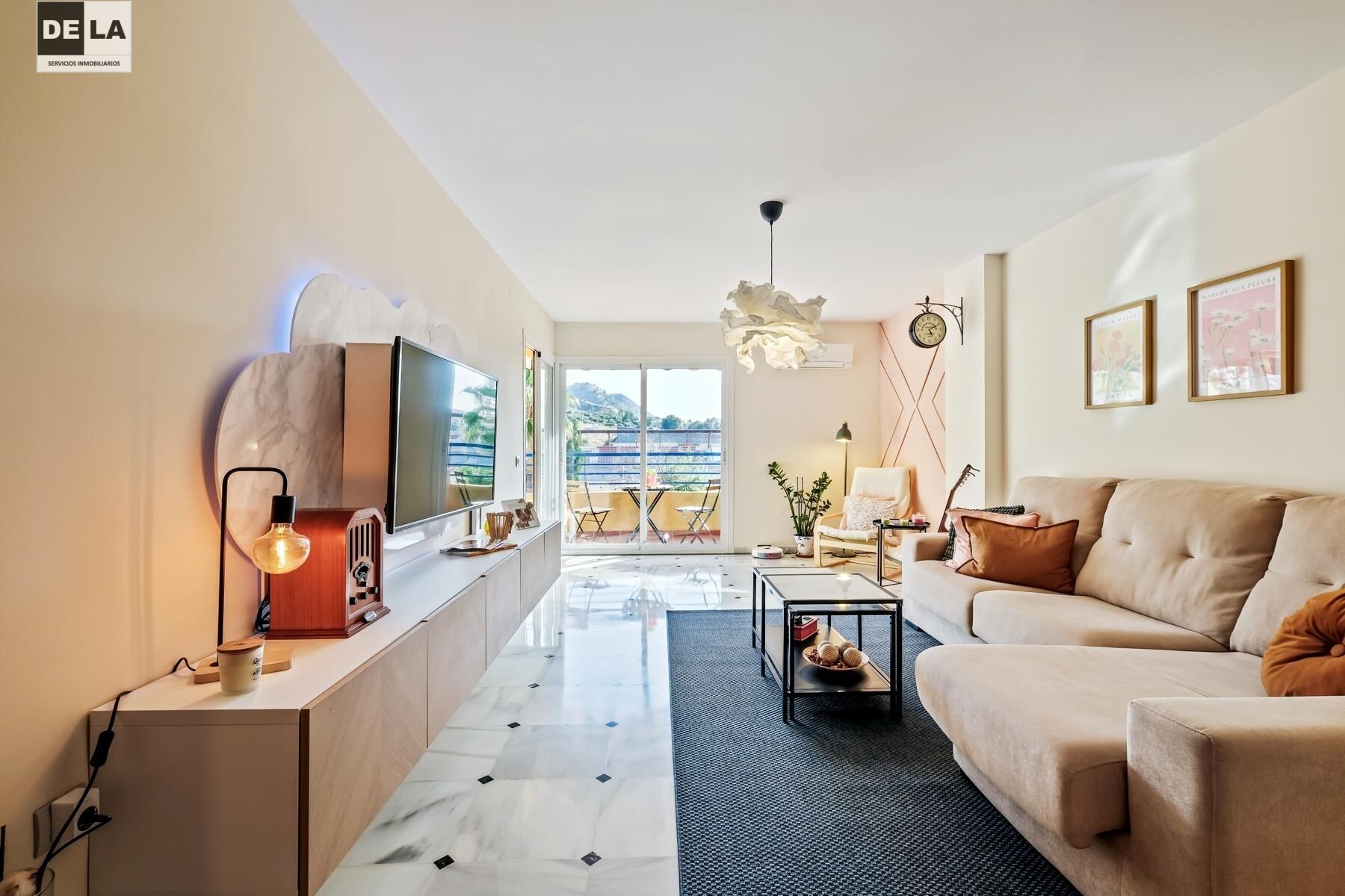 Living room of Flat for sale in Cártama  with Air Conditioner, Heating and Private garden