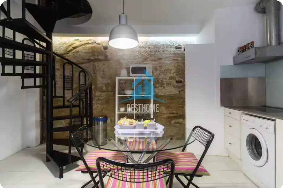 Dining room of Houses for sale in Valencia  with Air Conditioner, Terrace and Furnished