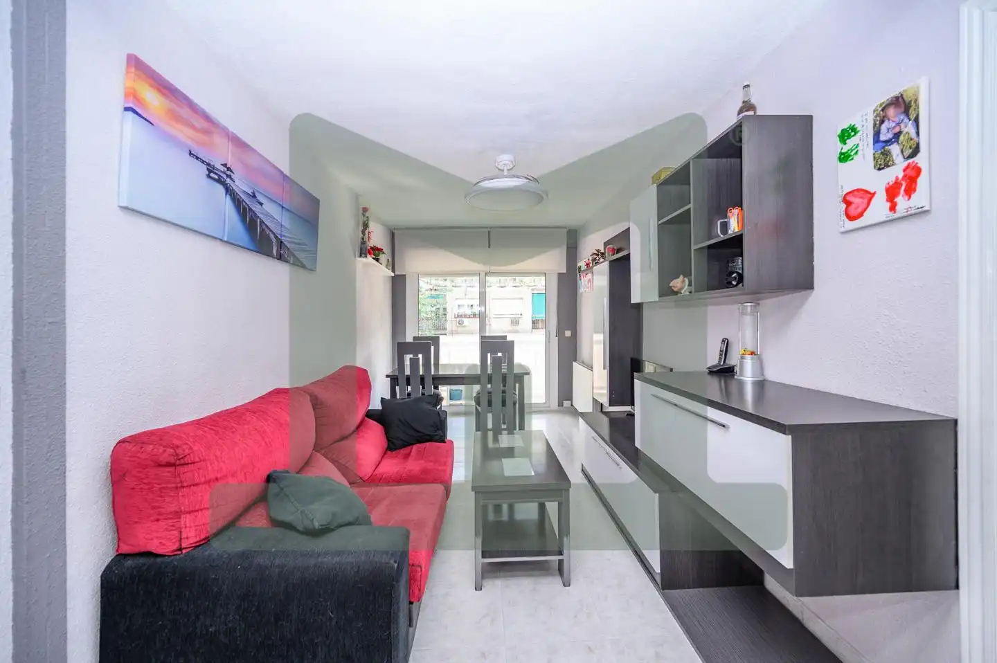 Sala de estar de Piso en venta en Coslada con Calefacción, Terraza y Trastero