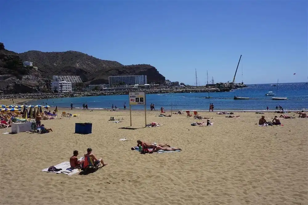 Exterior view of Apartments for sale in Mogán  with Air Conditioner, Private garden and Terrace