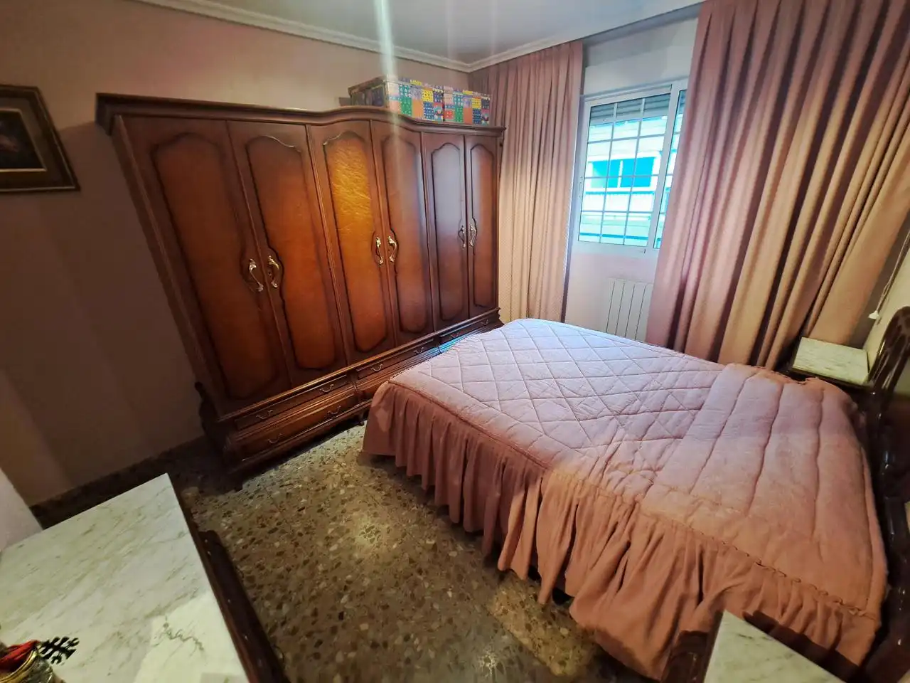 Bedroom of Flat for sale in Zaragoza  with Heating, Terrace and Storage room