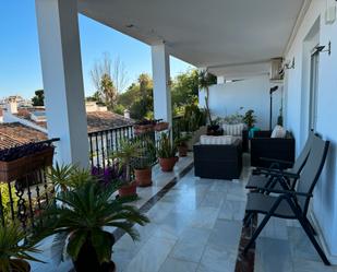 Terrace of Apartment to rent in Benalmádena  with Terrace, Furnished and Community pool