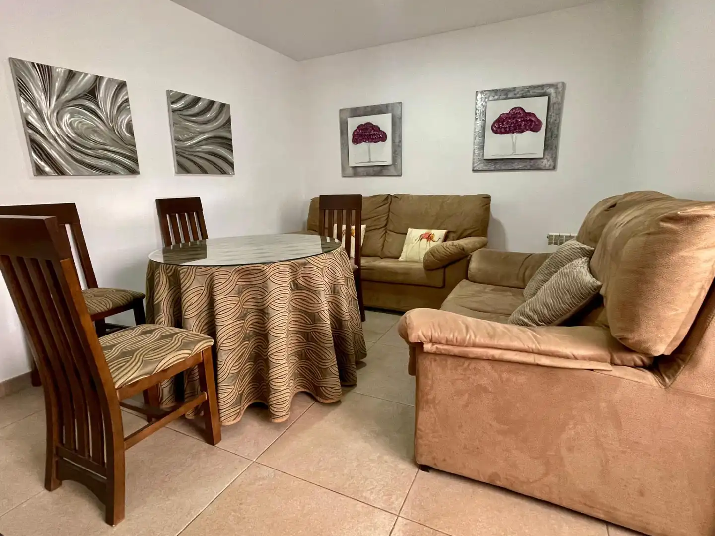 Living room of Flat for rent in Granada  with Furnished and Balcony