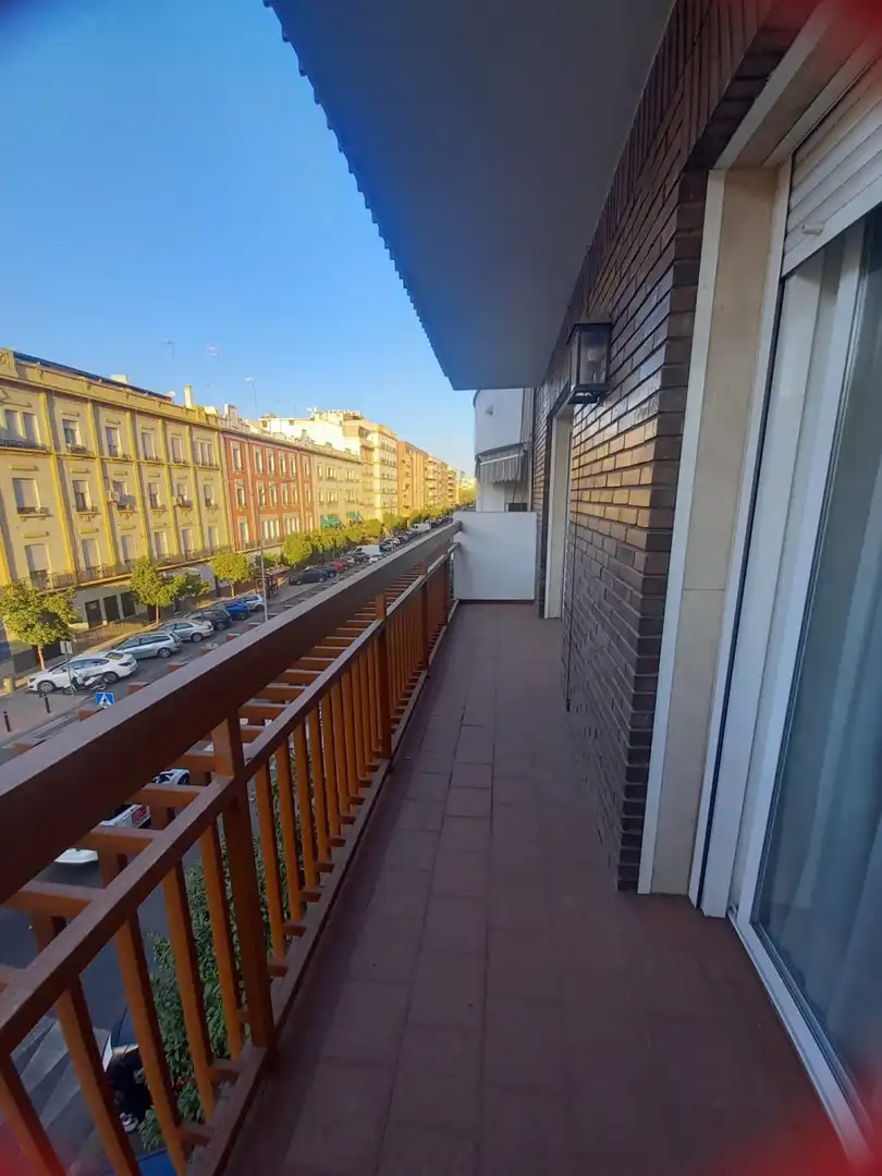 Balcony of Flat for rent in Córdoba  with Air Conditioner, Heating and Terrace