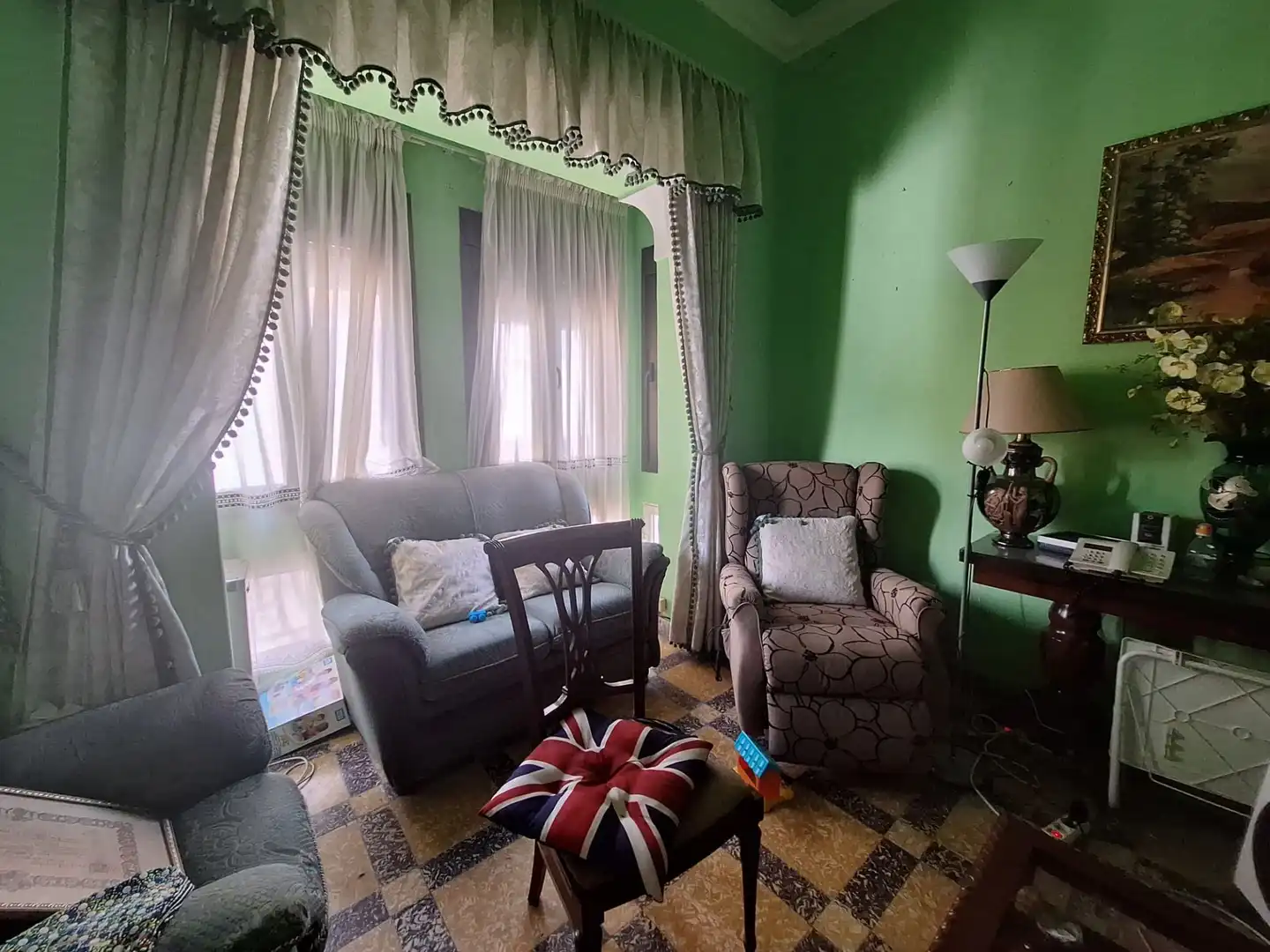 Living room of Houses for sale in La Línea de la Concepción  with Terrace, Furnished and Alarm