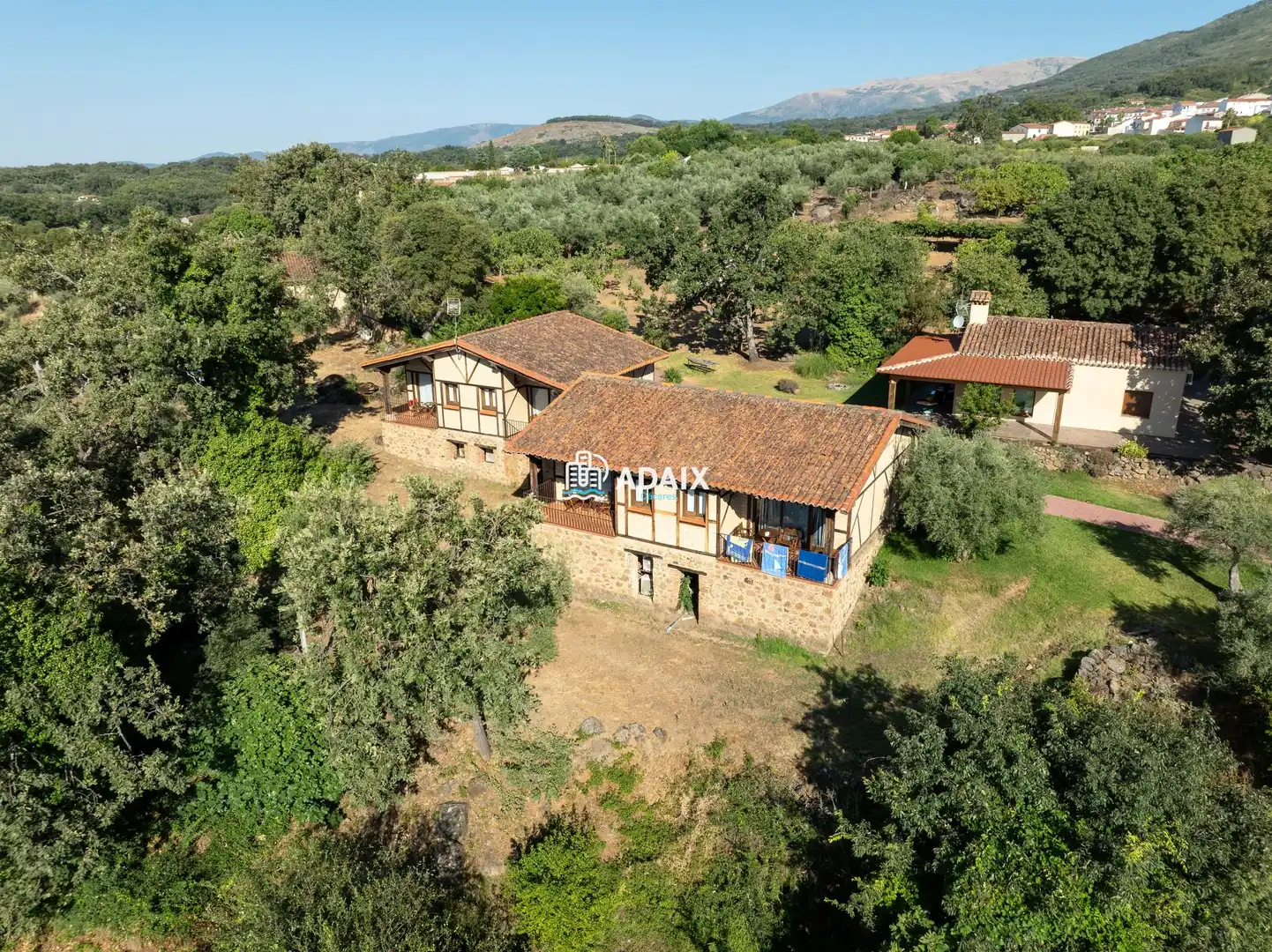 Vista exterior de Casa o chalet en venta en Losar de la Vera con Aire acondicionado, Calefacción y Terraza