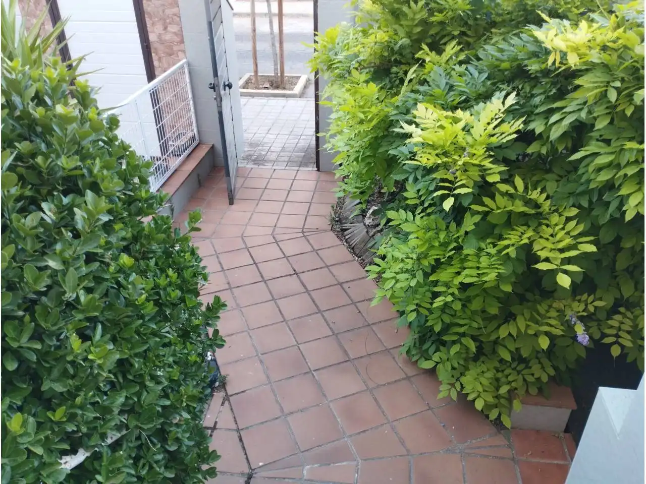 Terraza de Casa adosada en venta en Ciudad Real con Aire acondicionado, Calefacción y Jardín privado