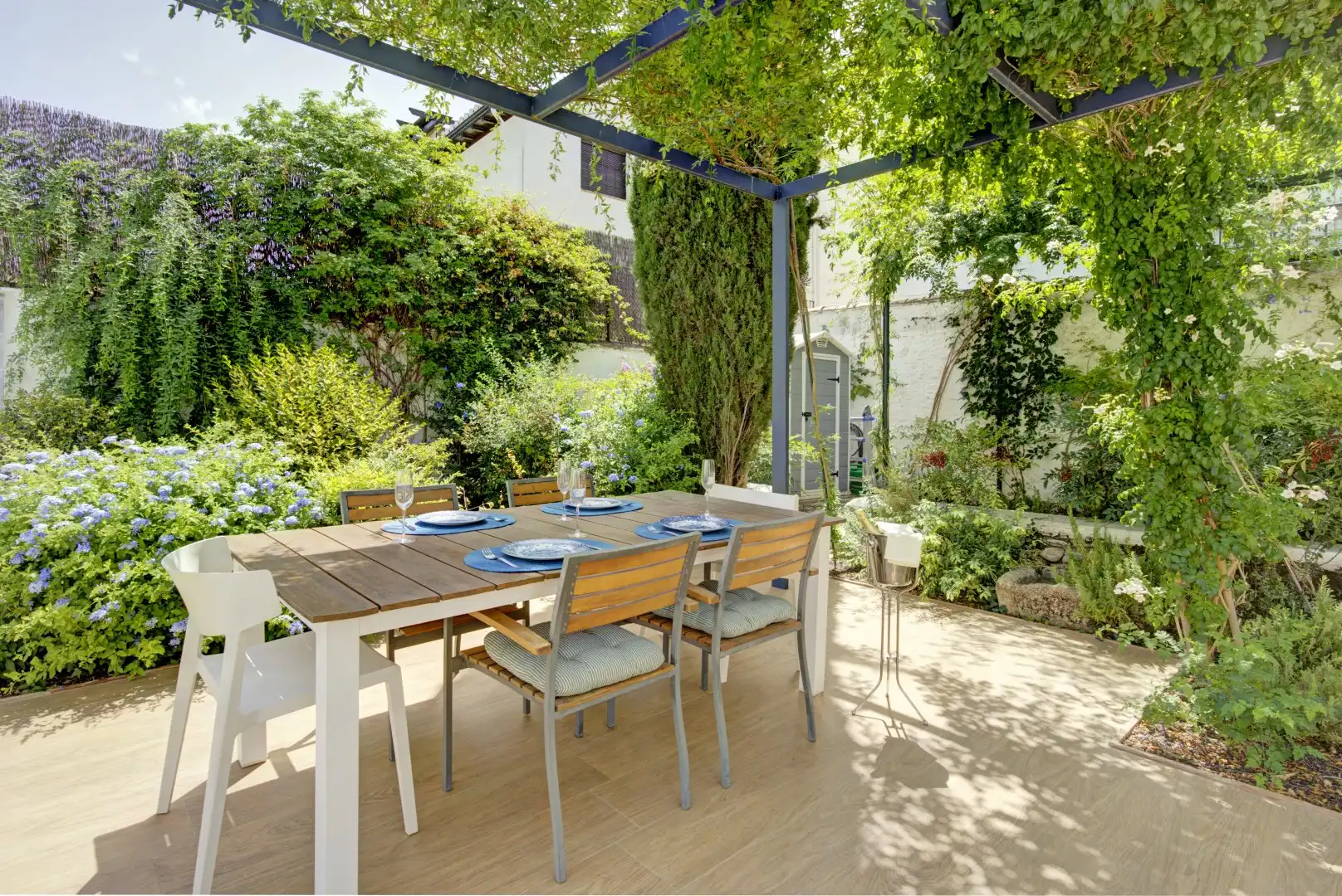 Terraza de Casa o chalet en venta en Granada con Aire acondicionado, Calefacción y Jardín privado