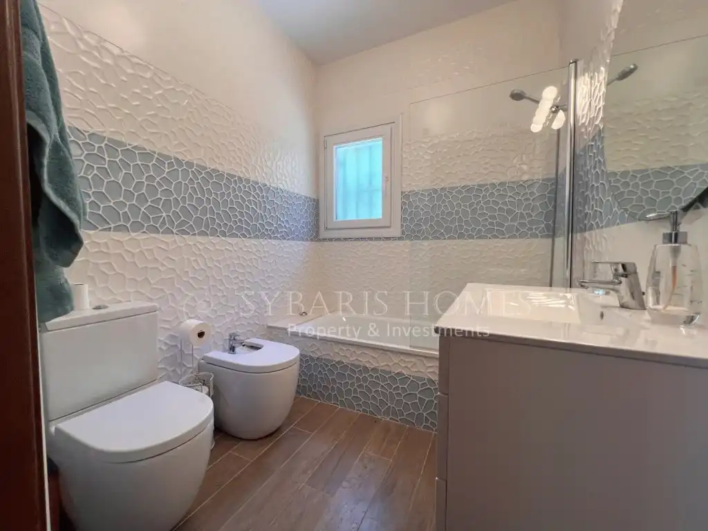 Baño de Casa o chalet en venta en Benitachell / El Poble Nou de Benitatxell con Aire acondicionado y Piscina