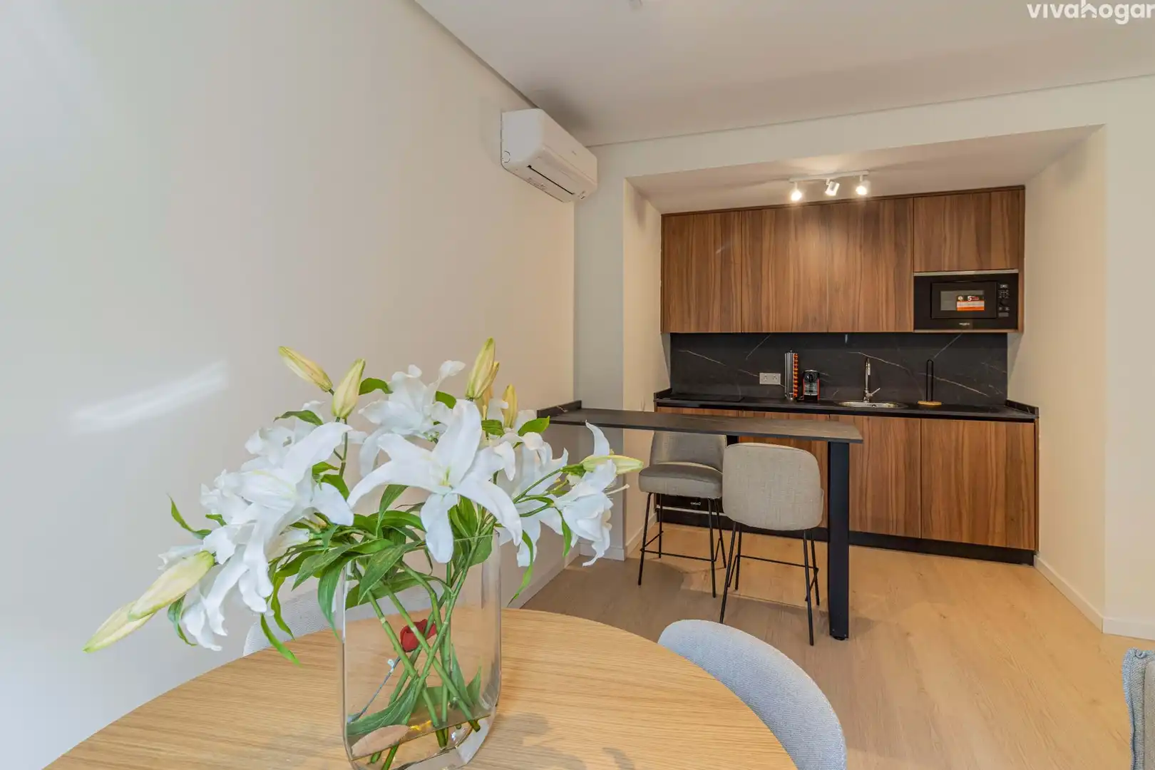 Kitchen of Flat for sale in Madrid  with Air Conditioner, Heating and Furnished