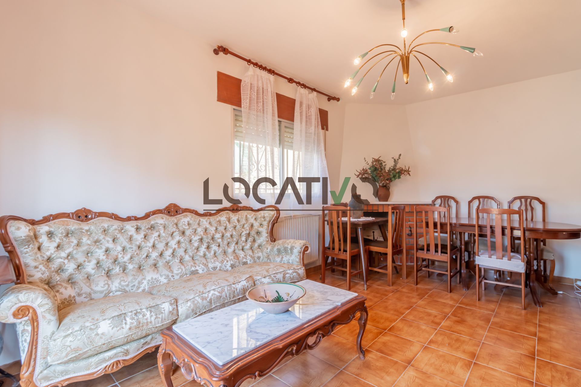 Living room of House or chalet for sale in Fresnedillas de la Oliva  with Heating, Private garden and Terrace