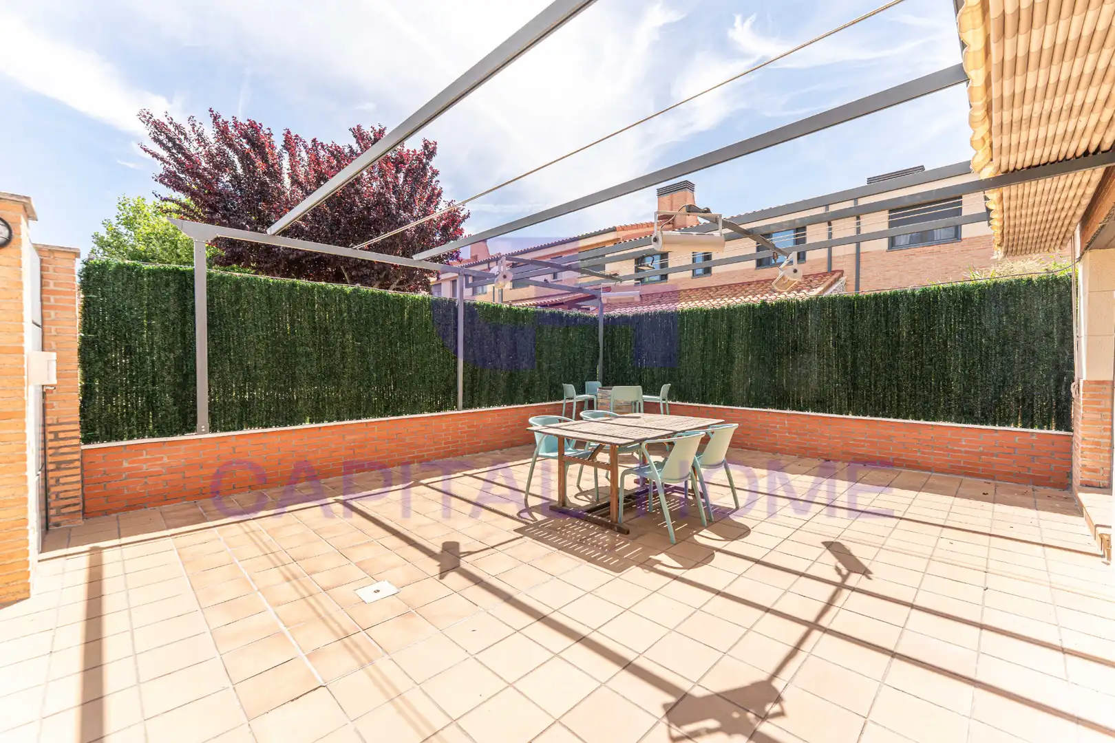 Terraza de Casa adosada en venta en Navalcarnero con Aire acondicionado, Calefacción y Jardín privado