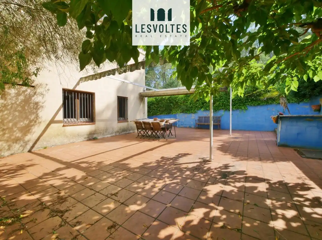 Terraza de Casa o chalet en venta en Ventalló con Jardín privado, Parquet y Terraza