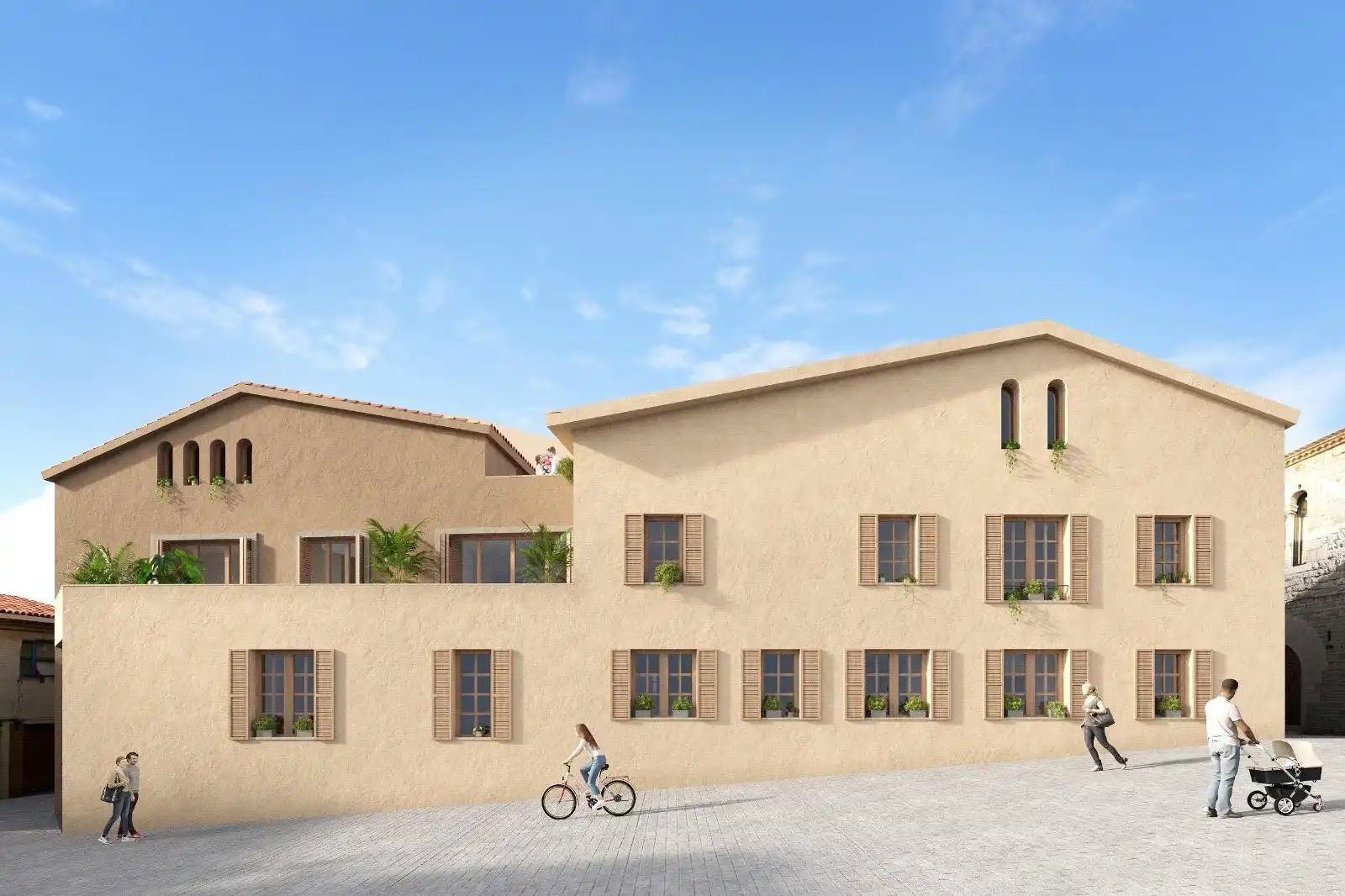 Vista exterior de Piso en venta en Sant Boi de Llobregat con Parquet, Terraza y Trastero