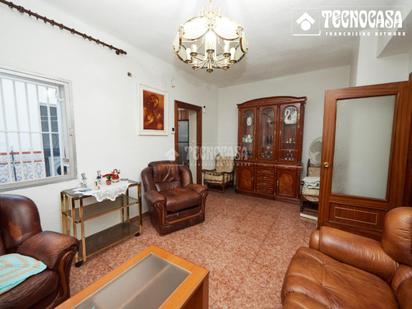 Living room of Single-family semi-detached for sale in  Granada Capital  with Terrace and Furnished