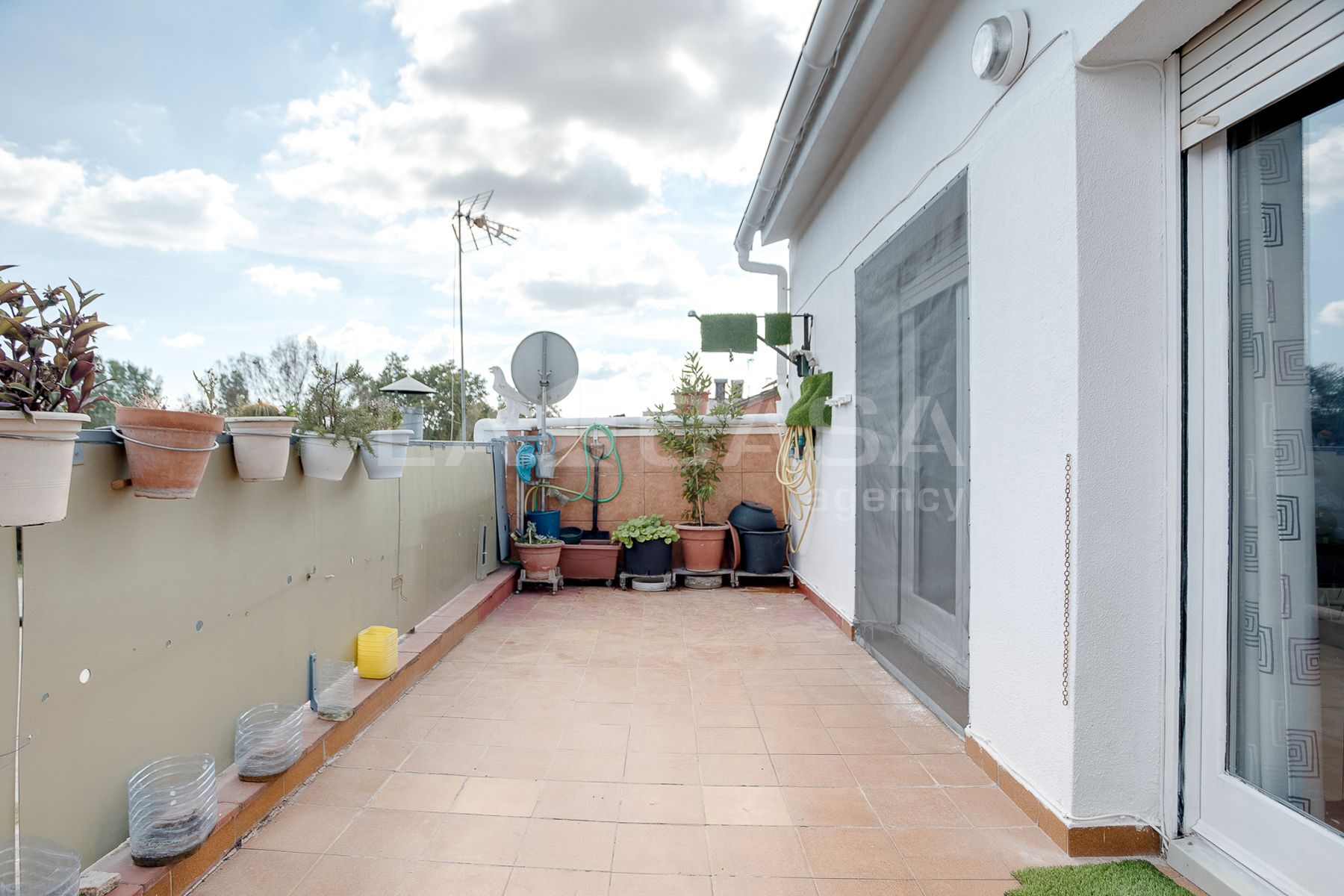 Terrassa de Casa adosada en venda en Lliçà d'Amunt amb Aire condicionat, Calefacció i Terrassa