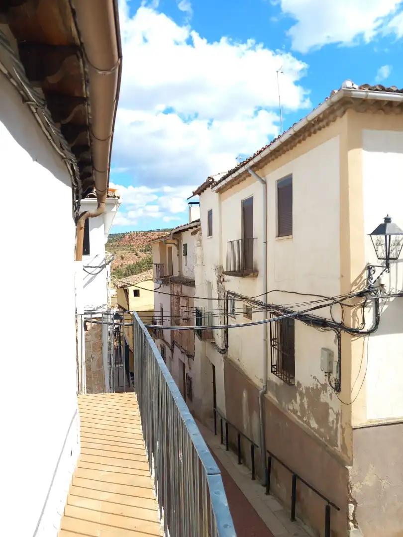 Exterior view of Houses for sale in Alcaraz  with Furnished