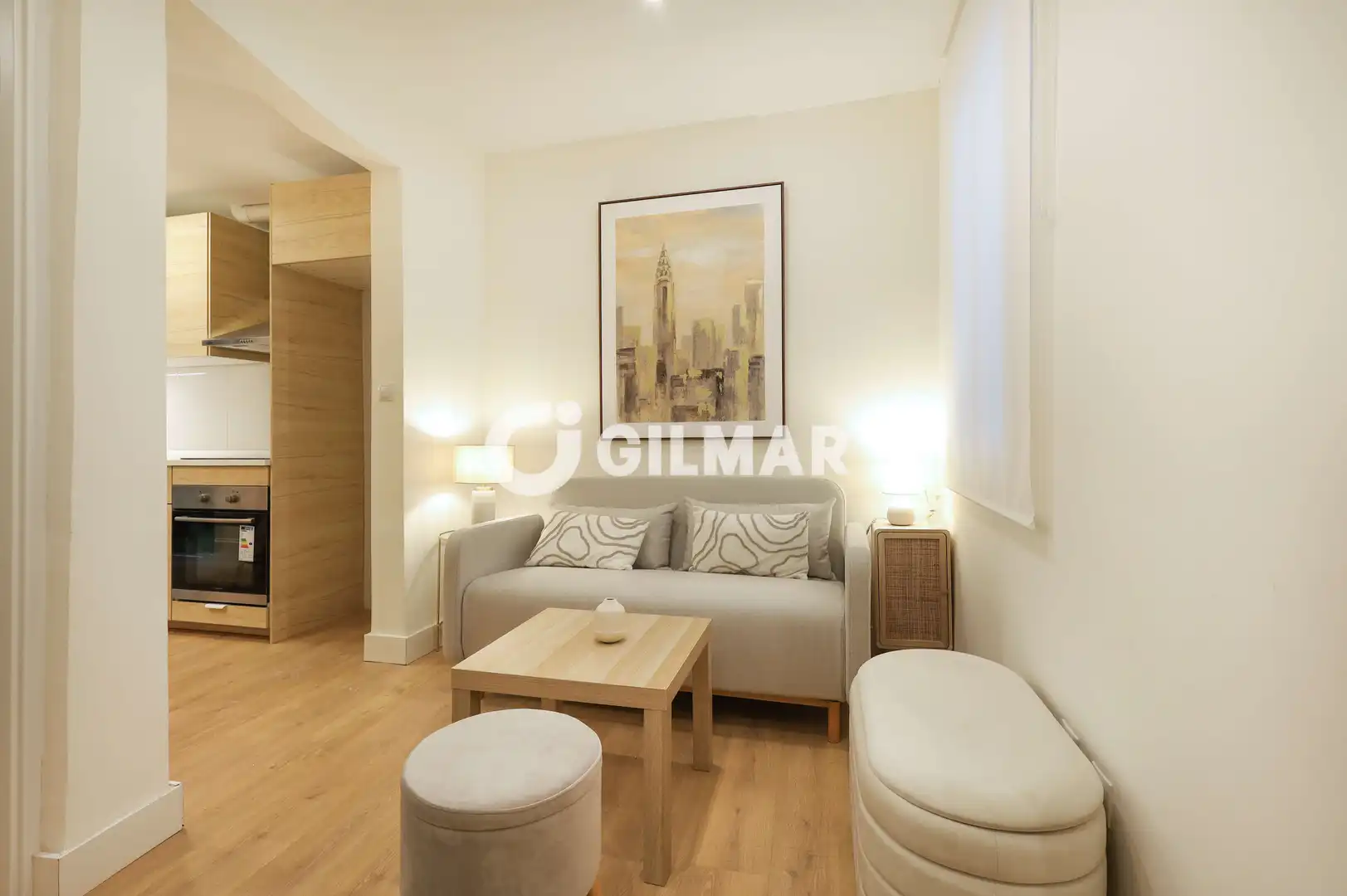 Sala d'estar de Pis en venda en Madrid amb Calefacció i Balcó
