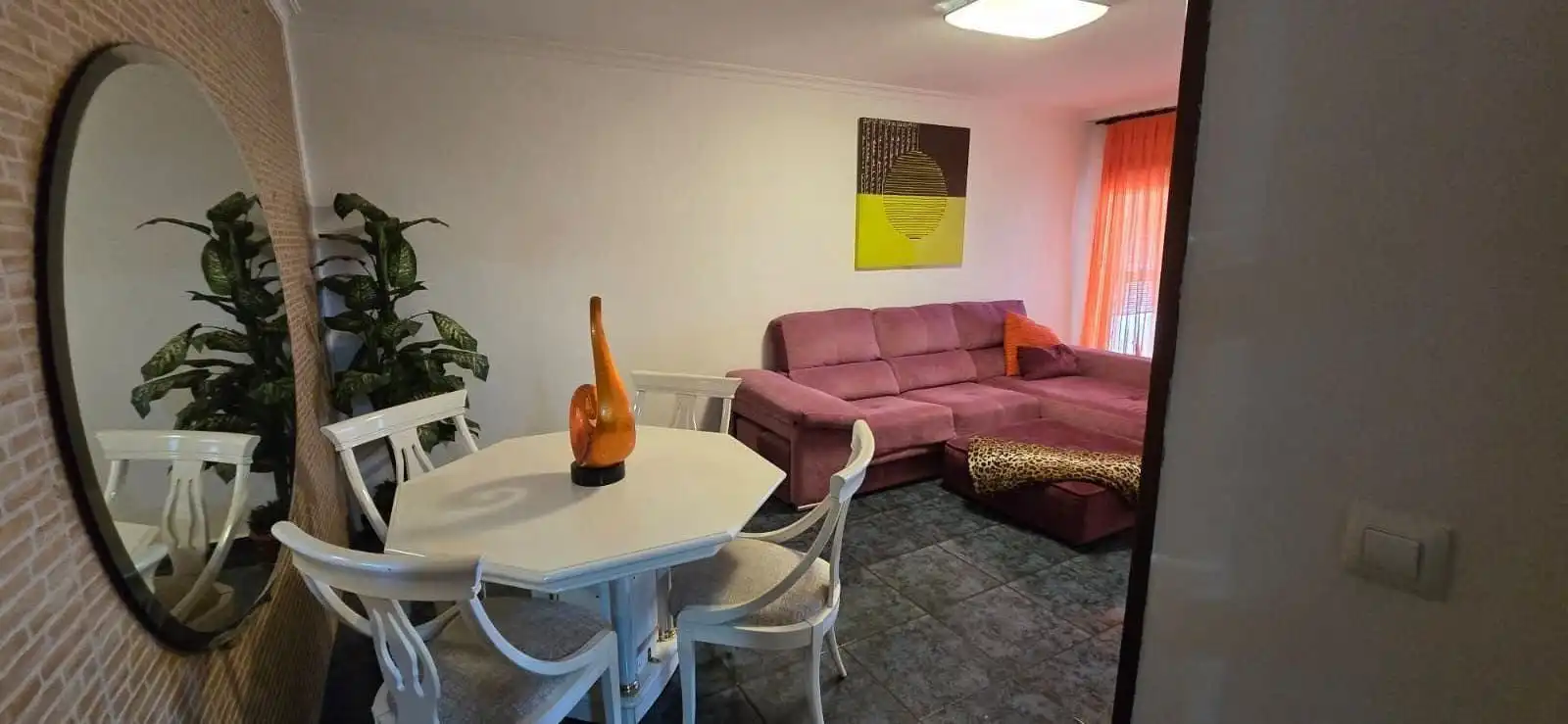 Wohnzimmer von Wohnung zur Miete in Puertollano mit Klimaanlage, Terrasse und Möbliert