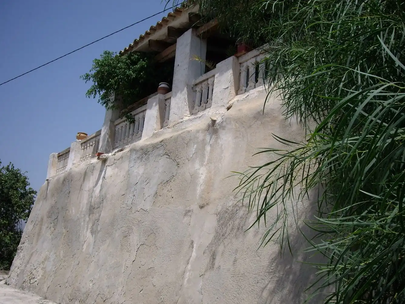 Vista exterior de Finca rústica en venda en Alicante / Alacant amb Jardí privat, Terrassa i Traster