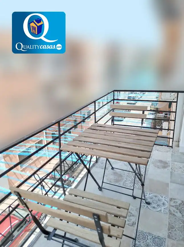 Terraza de Apartamento en venta en Alicante / Alacant con Aire acondicionado, Calefacción y Terraza