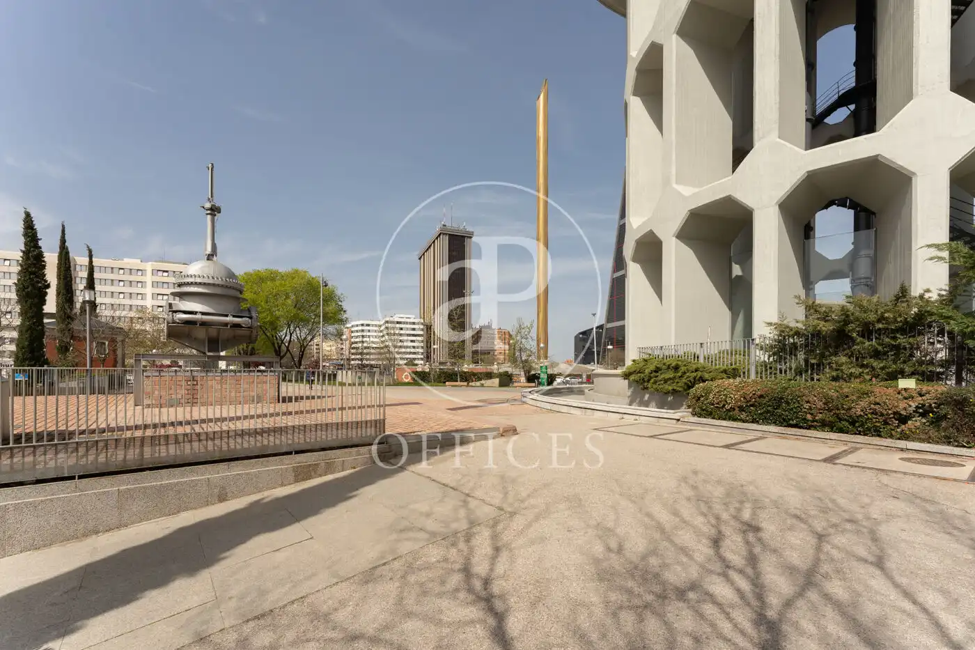 Vista exterior de Oficina de alquiler en Madrid con Aire acondicionado y Calefacción