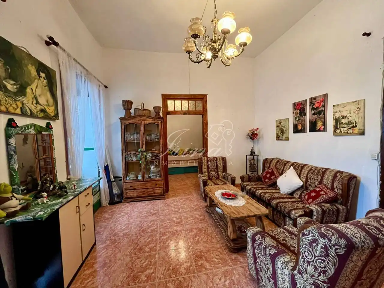Sala de estar de Casa adosada en venta en Tazacorte