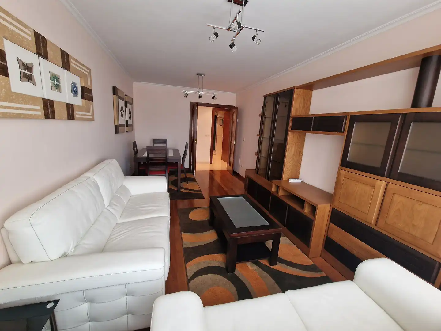 Living room of Flat for rent in Narón  with Heating, Terrace and Storage room