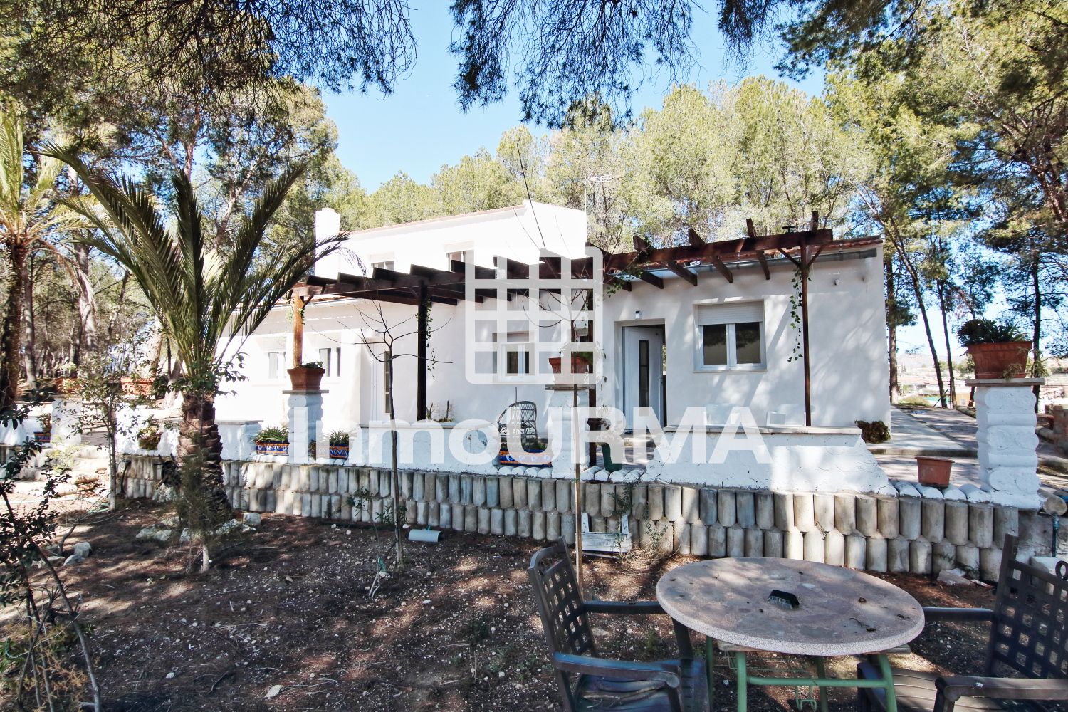 Vista exterior de Casa o xalet en venda en Monóvar  / Monòver amb Jardí privat, Terrassa i Traster