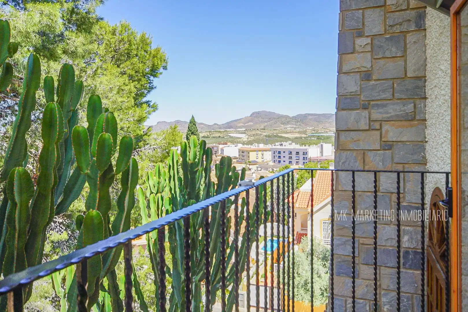 Terraza de Casa o chalet en venta en Mazarrón con Calefacción, Jardín privado y Terraza